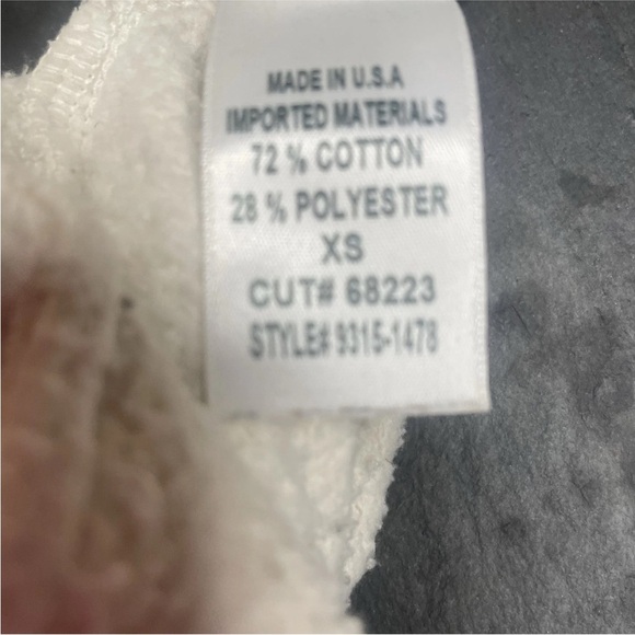 Citizens Of Humanity Women’s Sam’s Sweatshirt Ultra Soft Abalone/Cool White XS - Picture 9 of 12